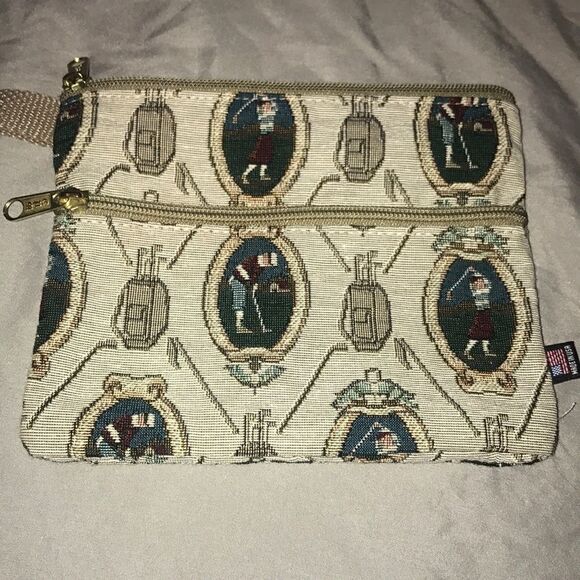 Tapestry Look Golf Pouch - New American Industries - Picture 1 of 6